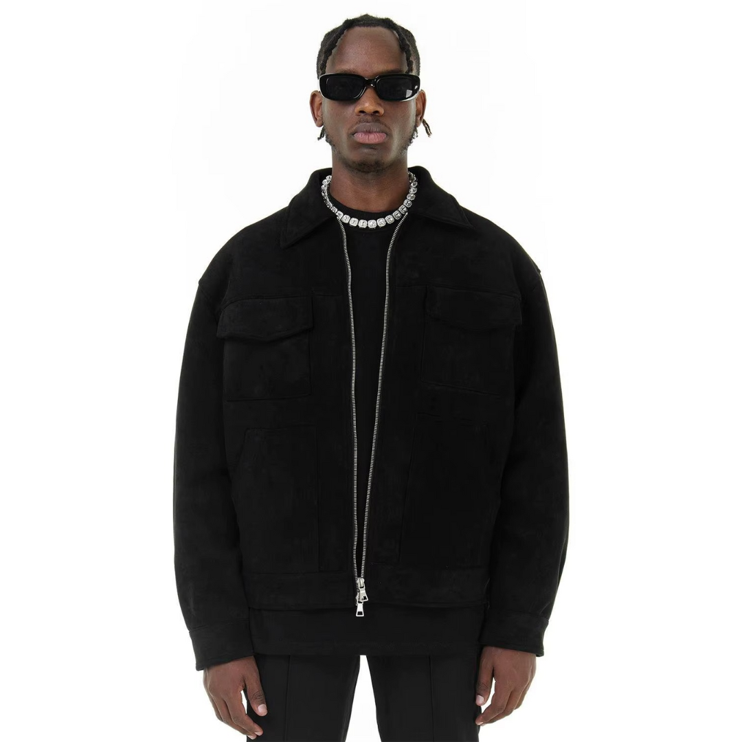 Harrington Suede Jacket