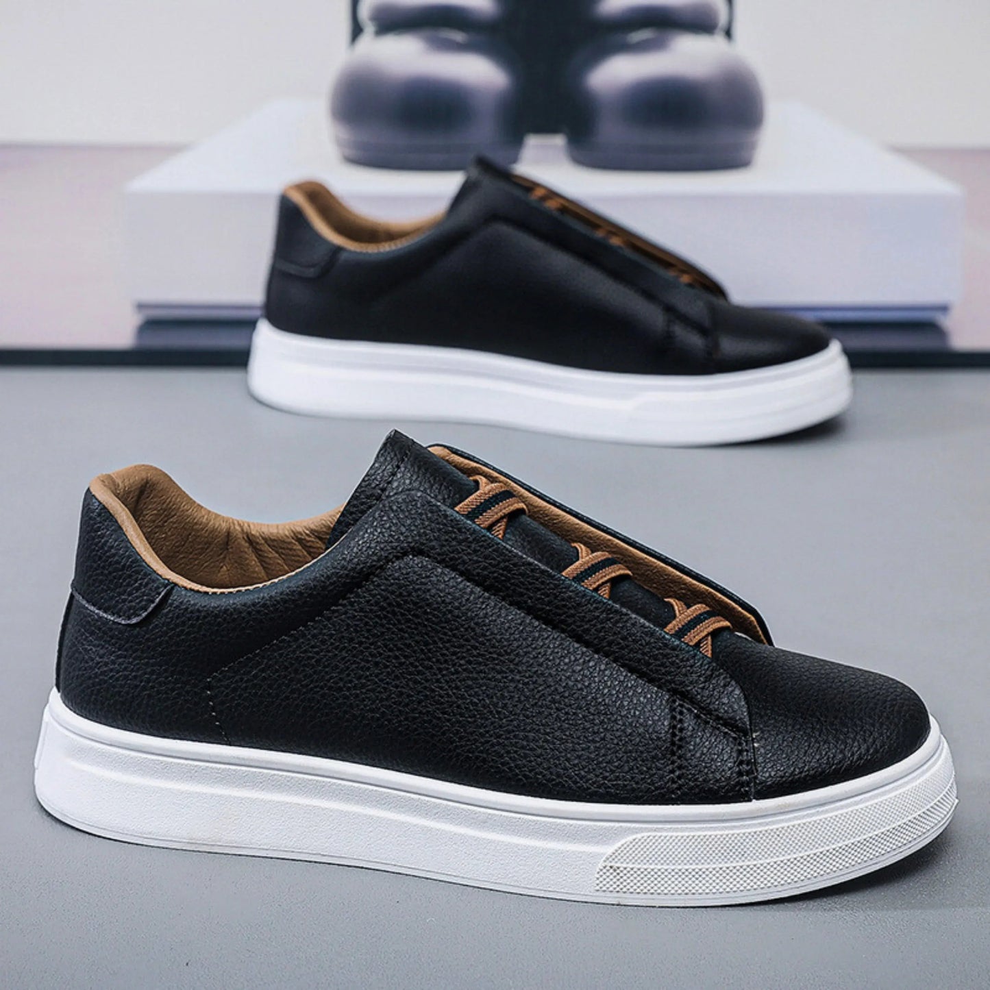 Langford Leather Trainers