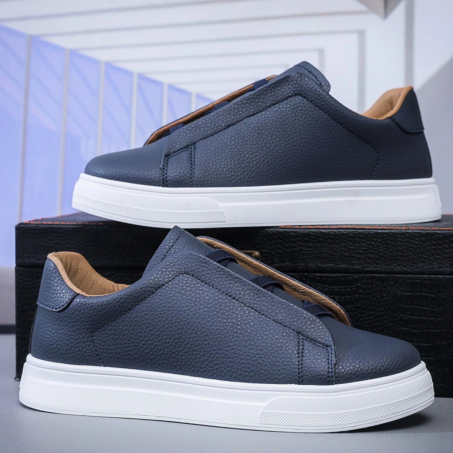 Langford Leather Trainers