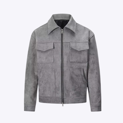 Harrington Suede Jacket