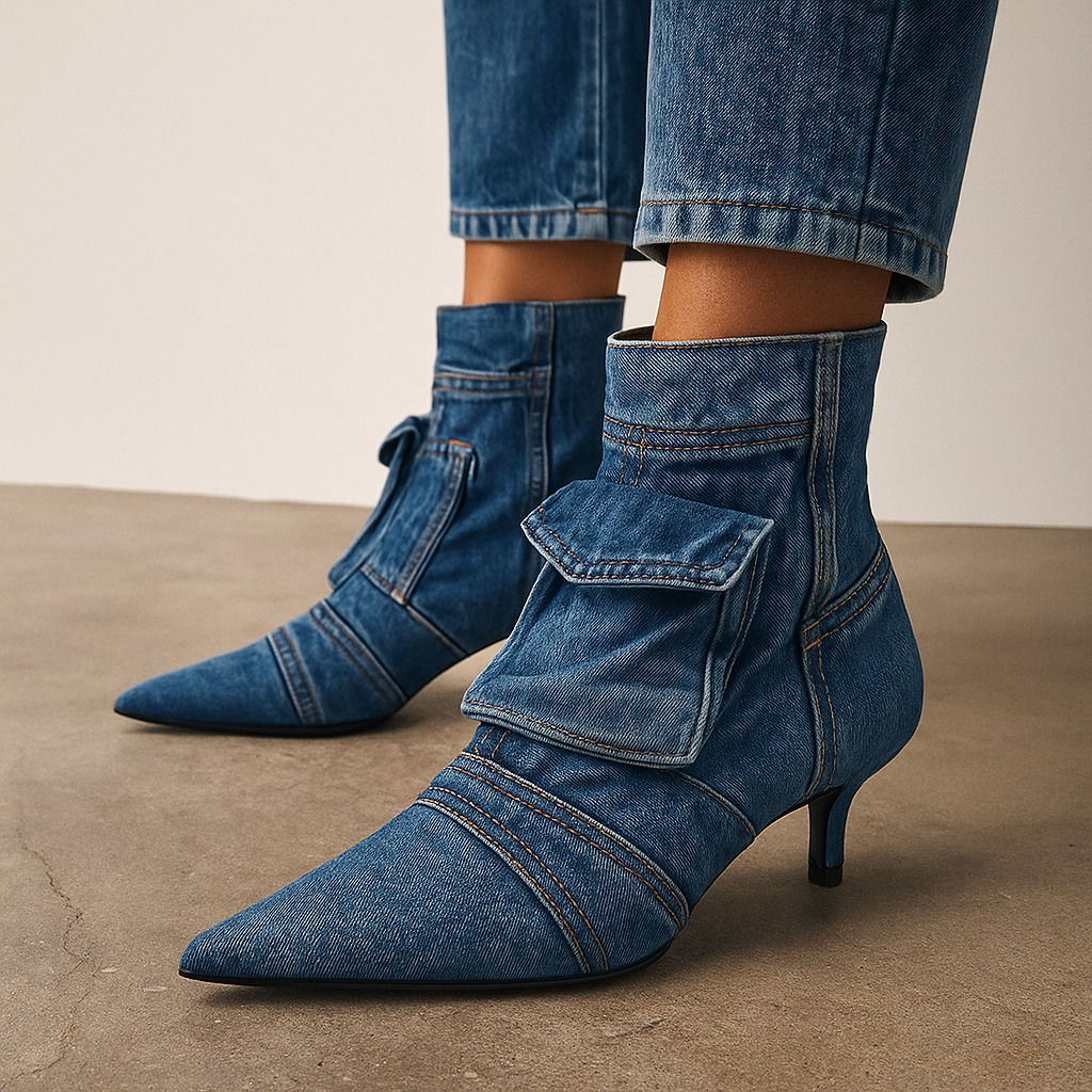 Riviera Denim Boots