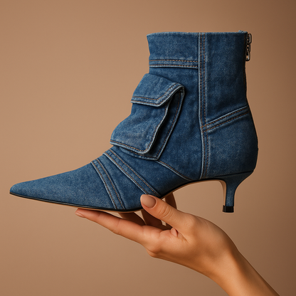 Riviera Denim Boots