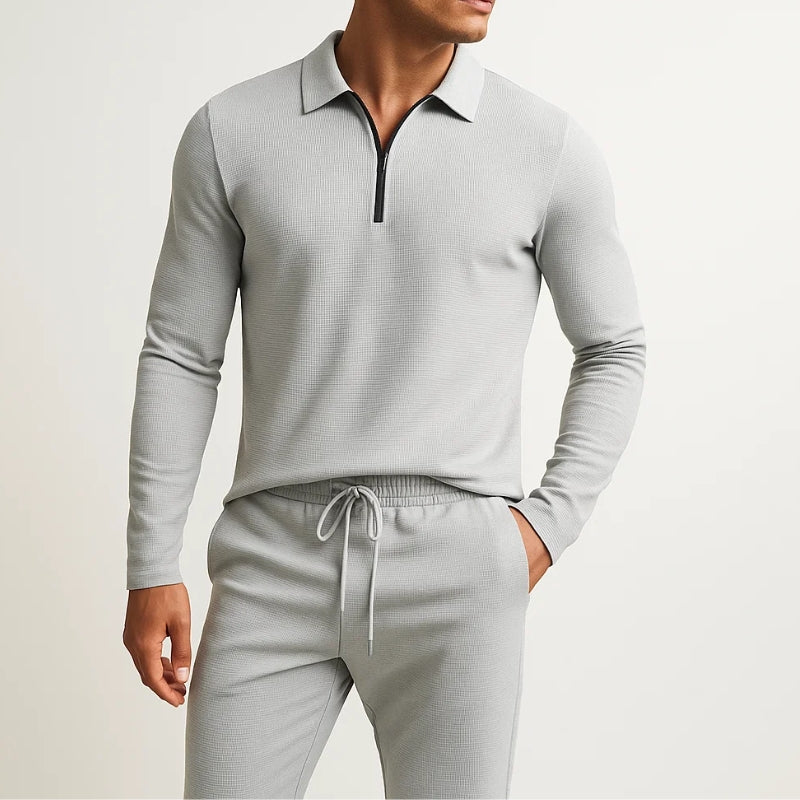 Beckford Waffle Two-Piece Set