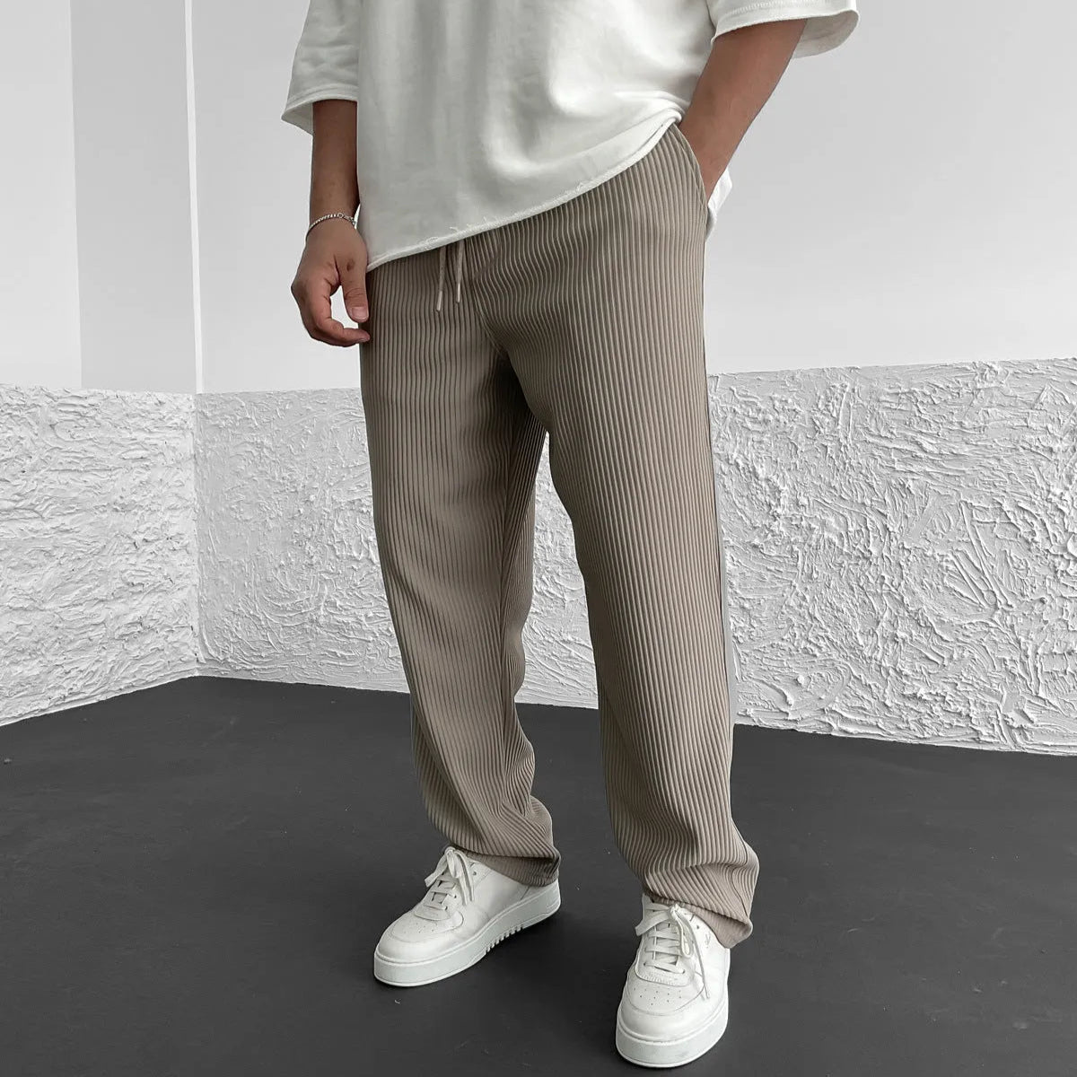 Monaco Relaxed Knit Trousers