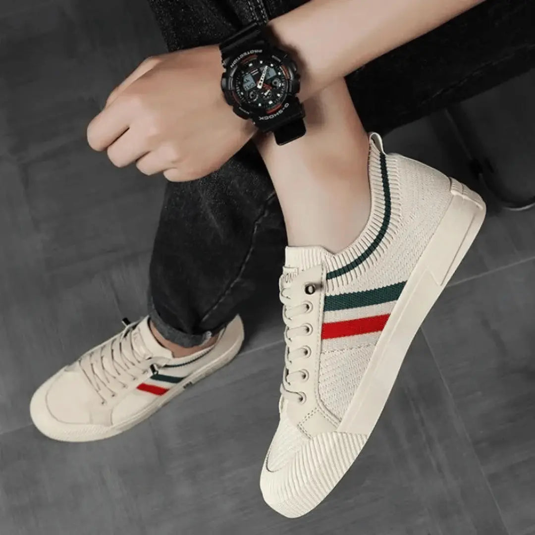 Leo Stripe Trainers