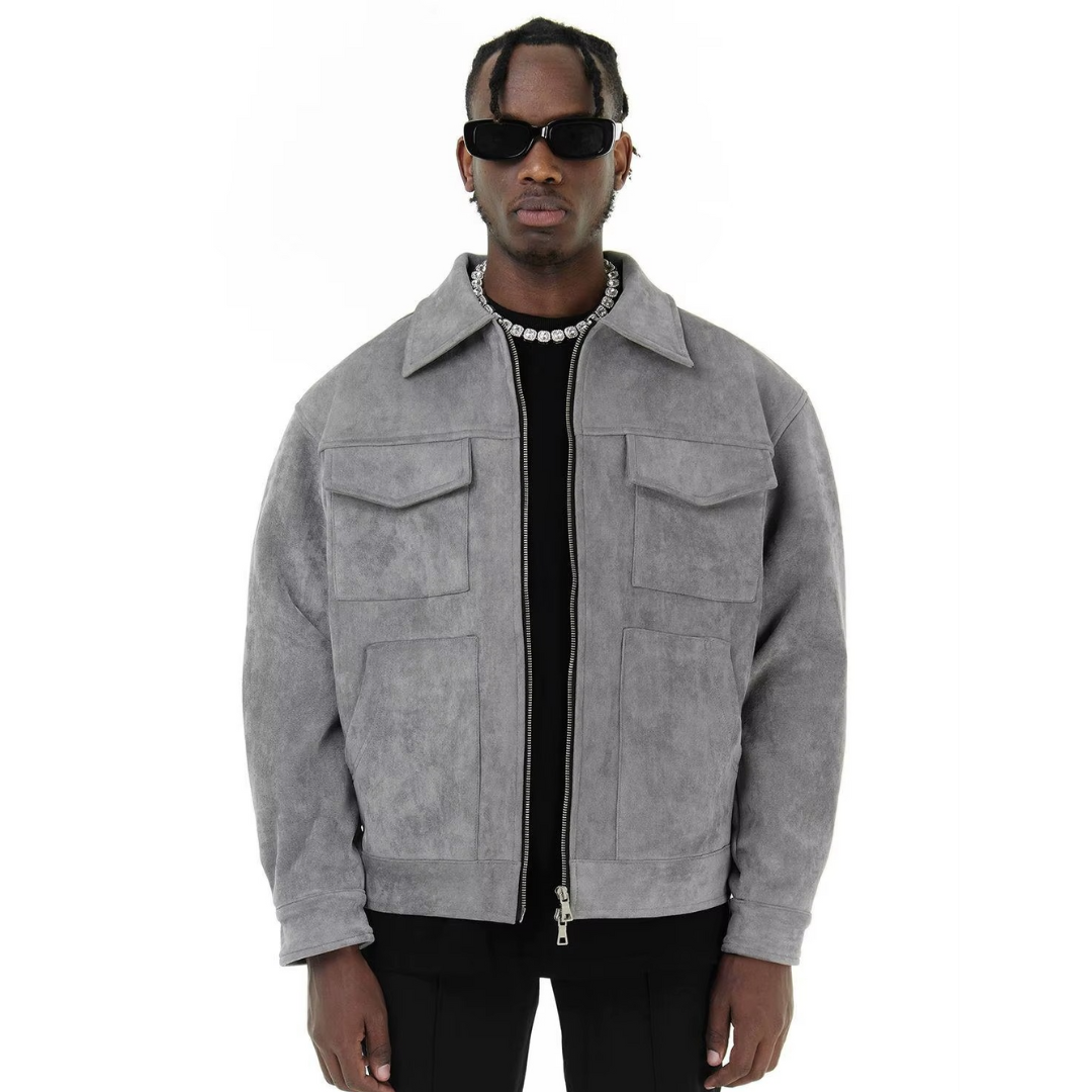 Harrington Suede Jacket