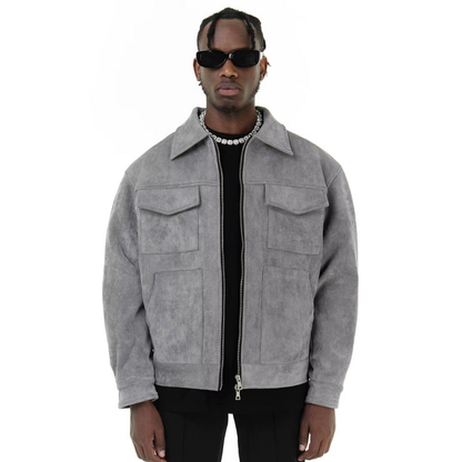 Harrington Suede Jacket