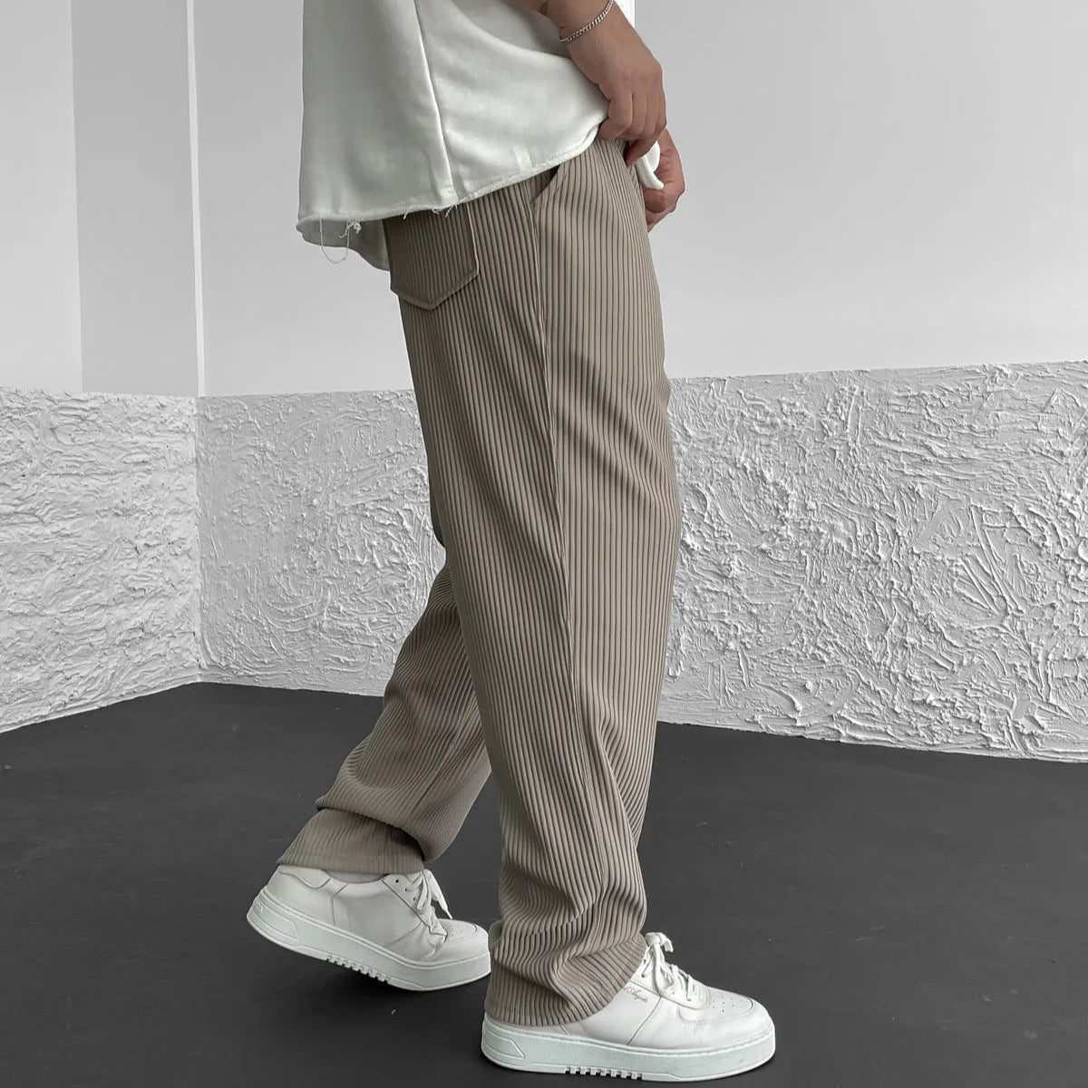 Monaco Relaxed Knit Trousers