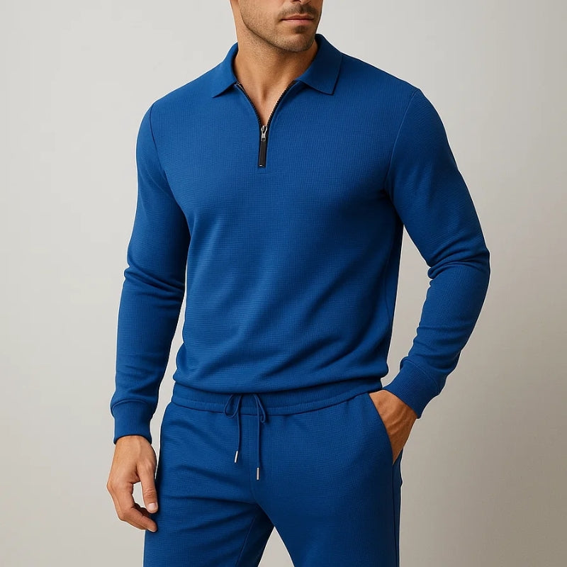 Beckford Waffle Two-Piece Set