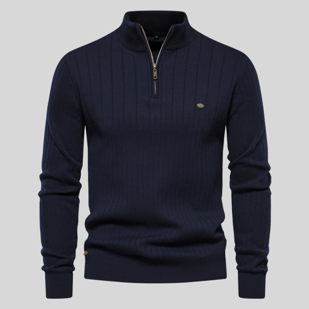 Harrington Knit Quarter-Zip