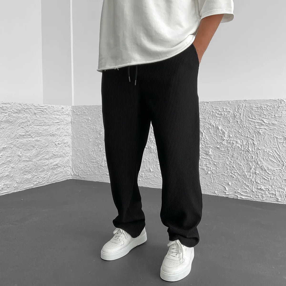Monaco Relaxed Knit Trousers