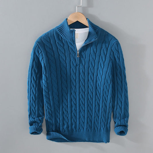 Lorenzo Wool Quarter-Zip