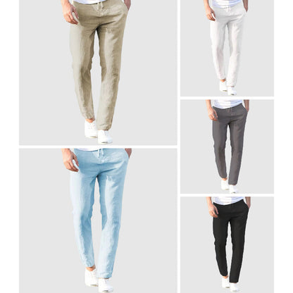 Coastal Ease Linen Trousers