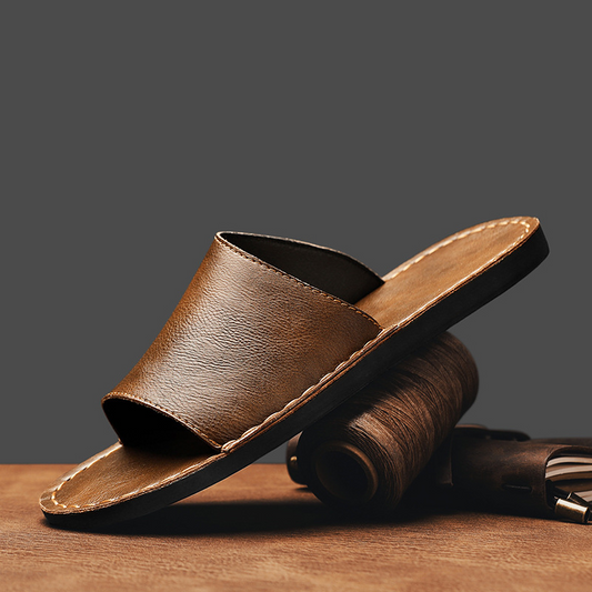 Vico Leather Slide