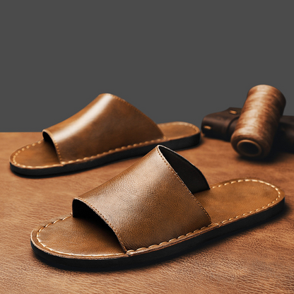 Vico Leather Slide