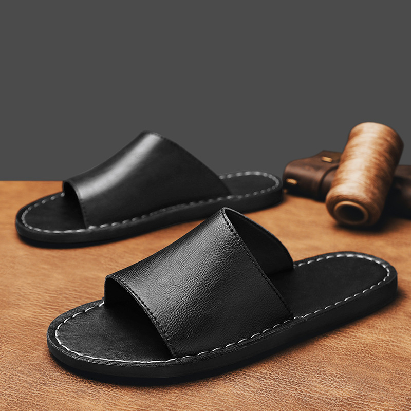 Vico Leather Slide