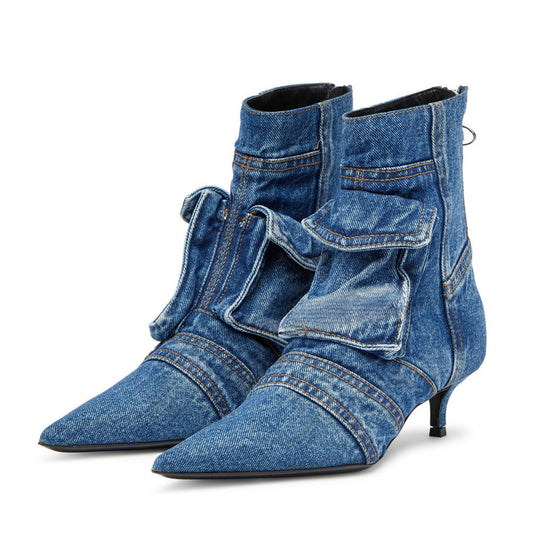 Riviera Denim Boots