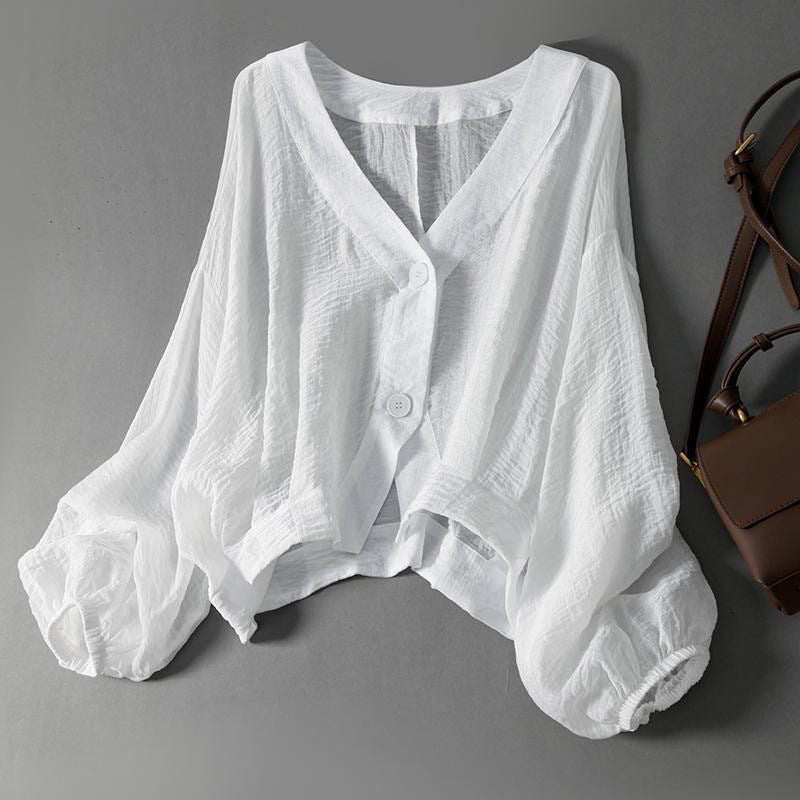 Zoe Linen Blouse
