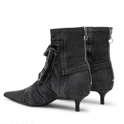 Riviera Denim Boots