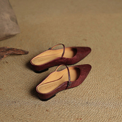 Richmond Genuine Leather Flats