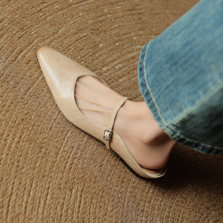 Richmond Genuine Leather Flats