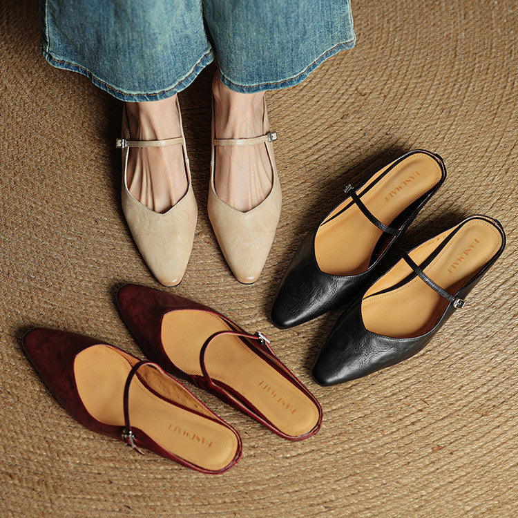 Richmond Genuine Leather Flats