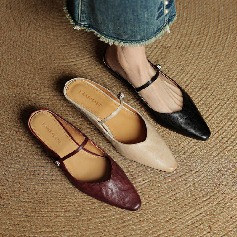 Richmond Genuine Leather Flats