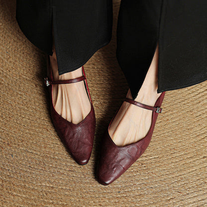 Richmond Genuine Leather Flats