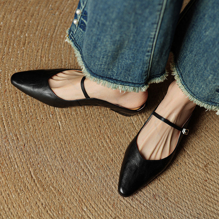Richmond Genuine Leather Flats