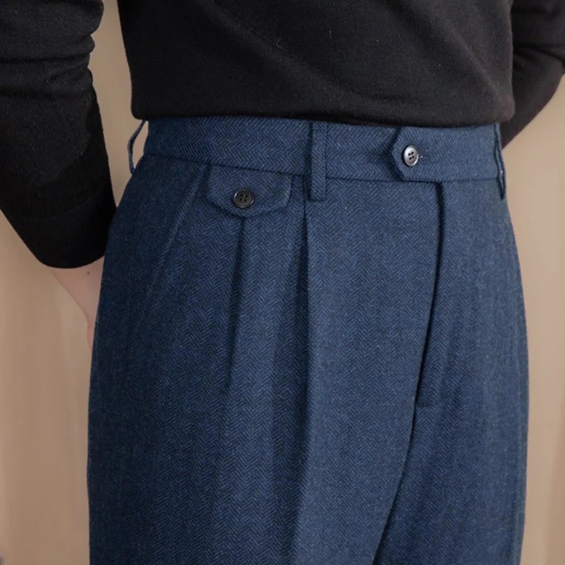 Harrington Wool Trousers