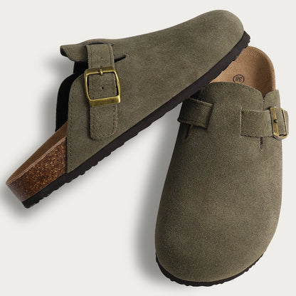 Lorne Suede Clog