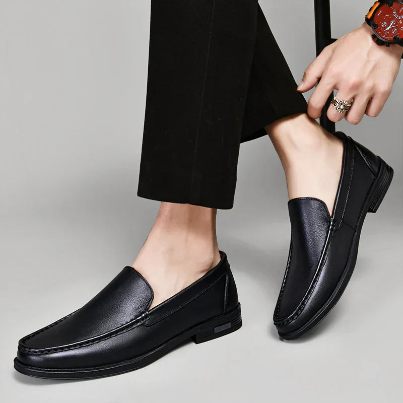 VERONA LEATHER LOAFERS