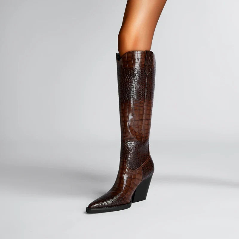 Kensington Leather Boots