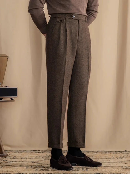 Harrington Wool Trousers