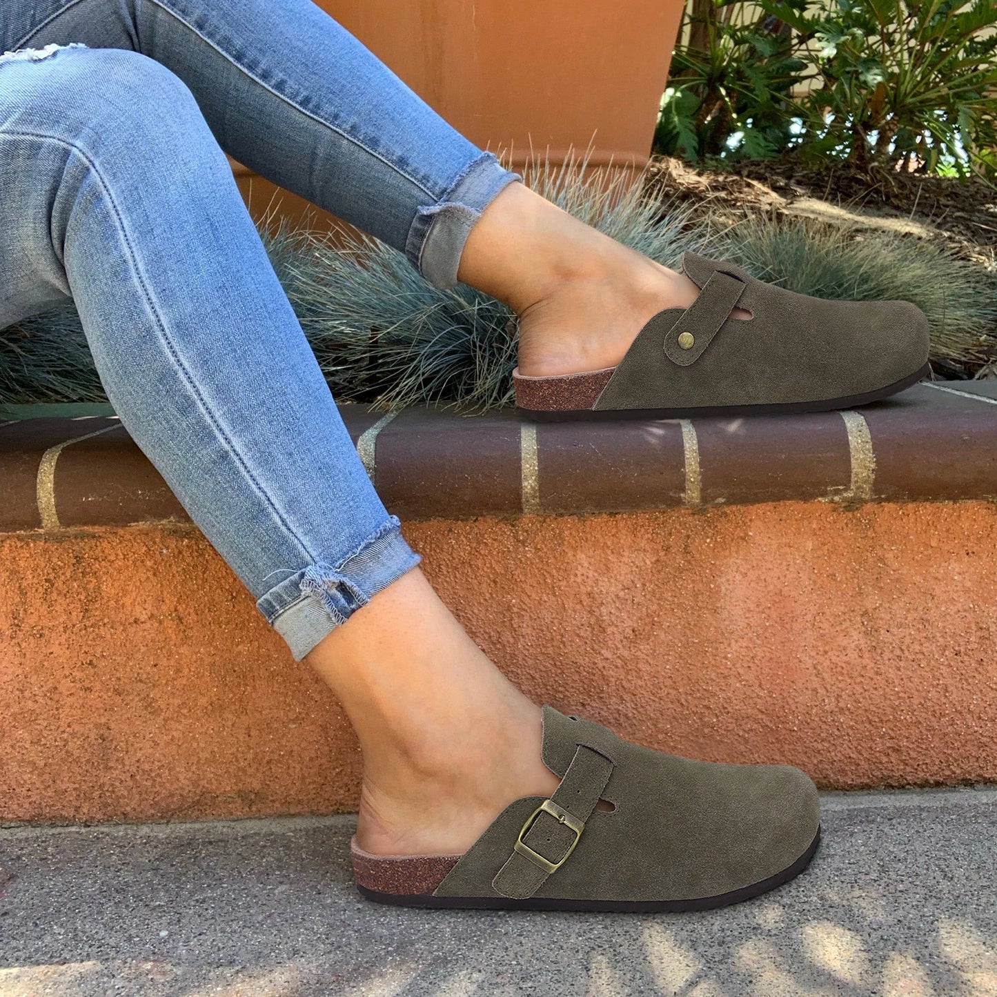 Lorne Suede Clog
