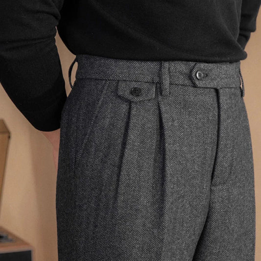 Harrington Wool Trousers
