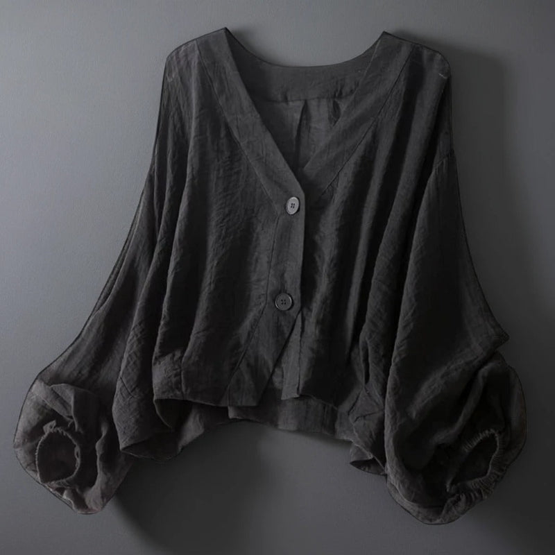 Zoe Linen Blouse