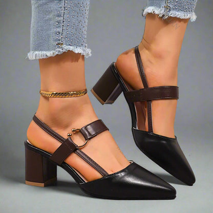 Henley Leather Heels
