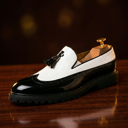 Rosso Brogue Loafer
