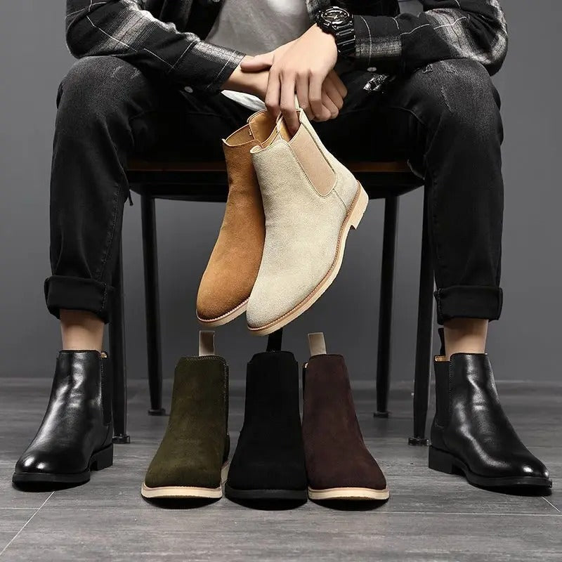 Kingsmere Leather Chelsea Boots